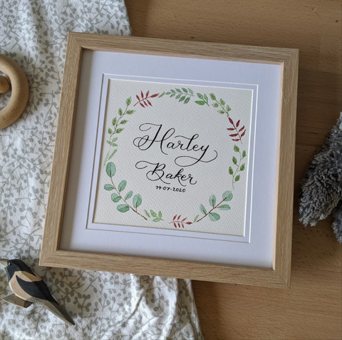 Botanical Name Wreath
