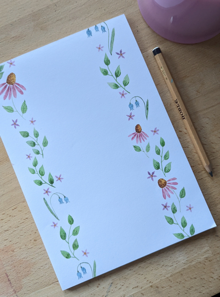 Notepad - Spring Flowers