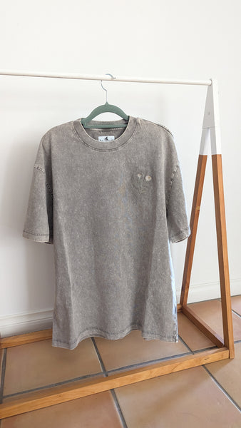 Oversize Embroidered Tee - Everlasting Daisies PREORDER