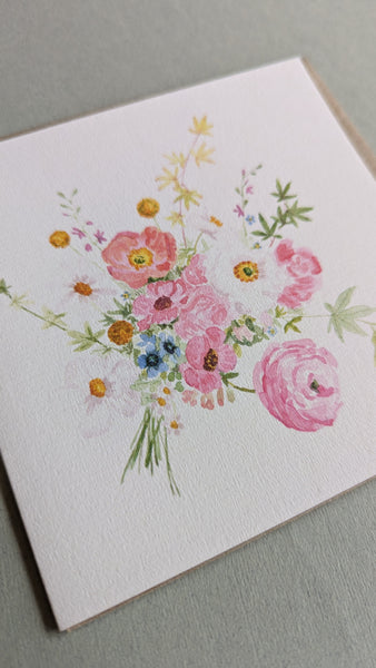Florist Series - Bonnie card