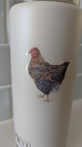 Chicken Sticker (clear)