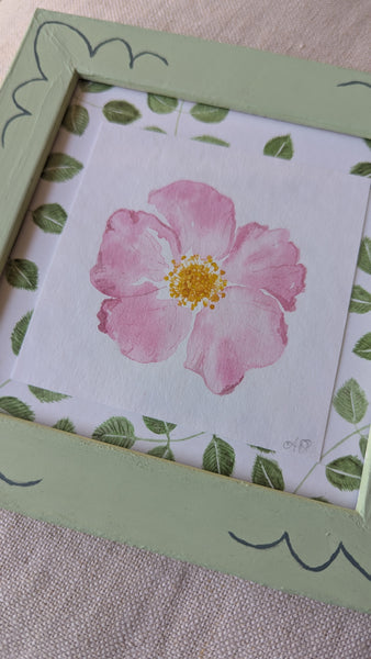 "Sparrieshoop Rose" original painting