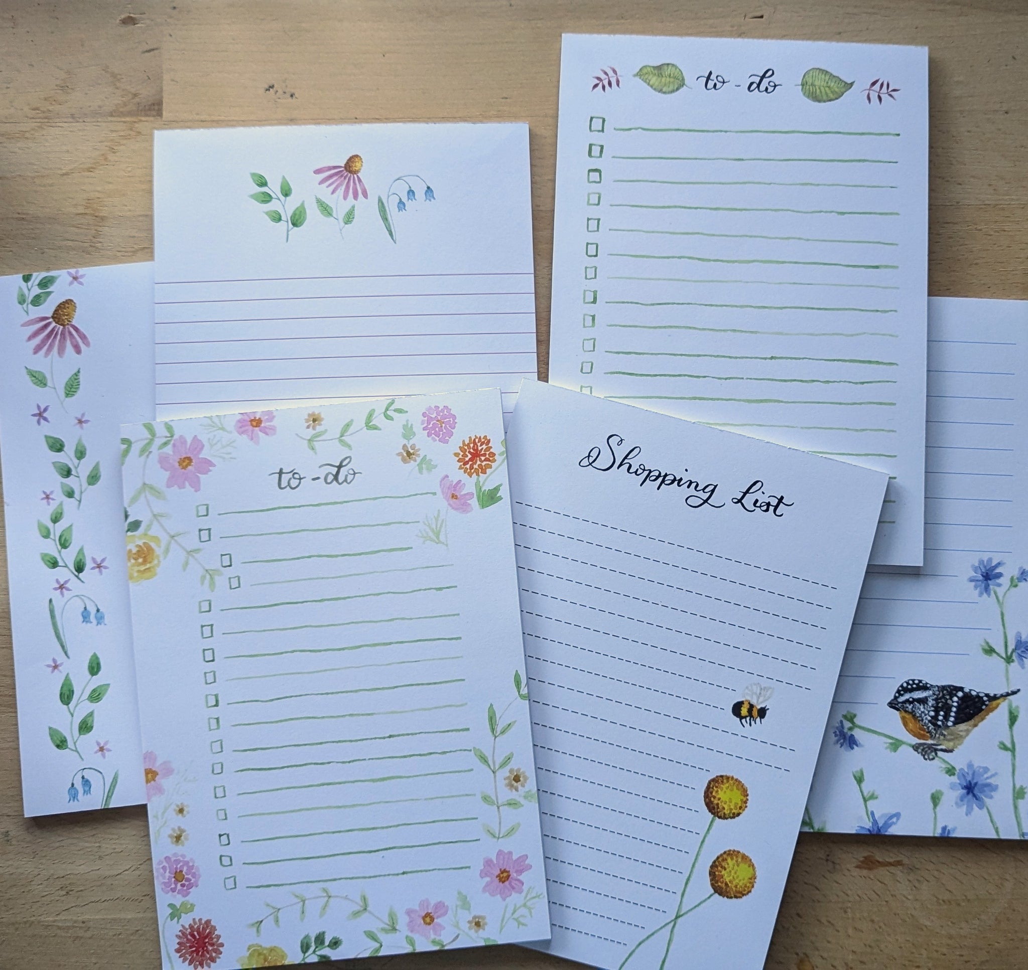 Pack of 7 Notepads