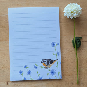 Lined Notepad - Spotted Pardalote