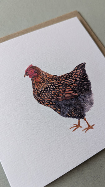 Chicken Card