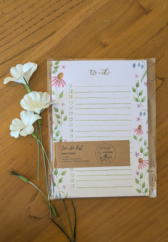 To-do List - Spring Flowers