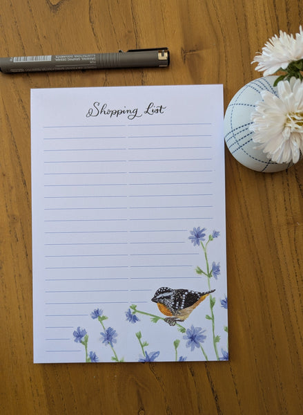 Shopping List - Pardalote