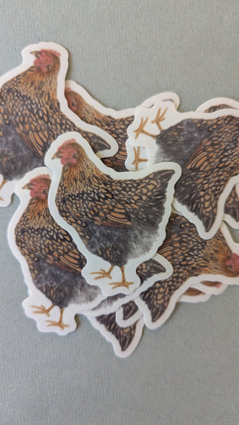 Chicken Sticker (clear)