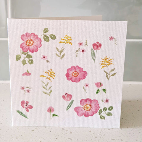 Flower Series IV Card