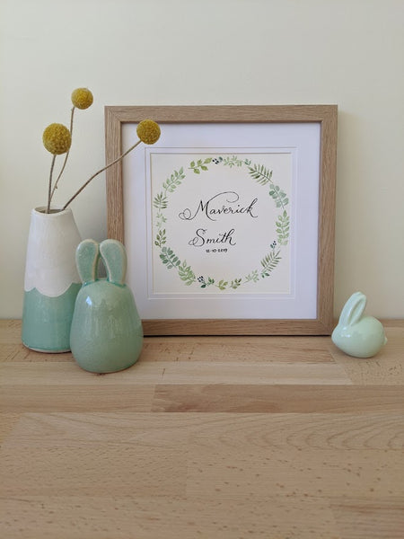 Botanical Name Wreath