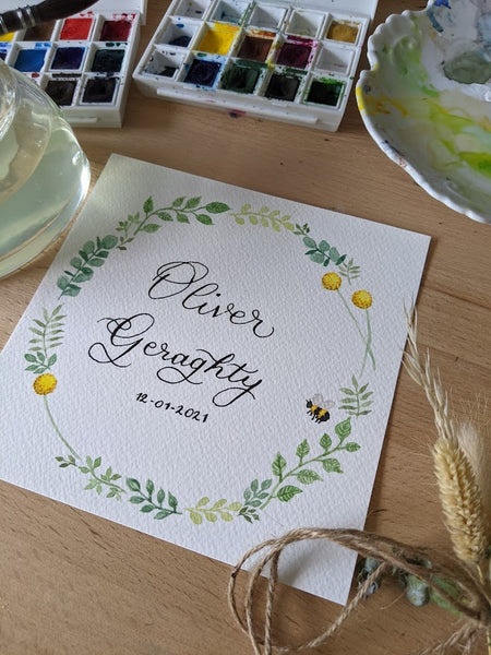 Botanical Name Wreath